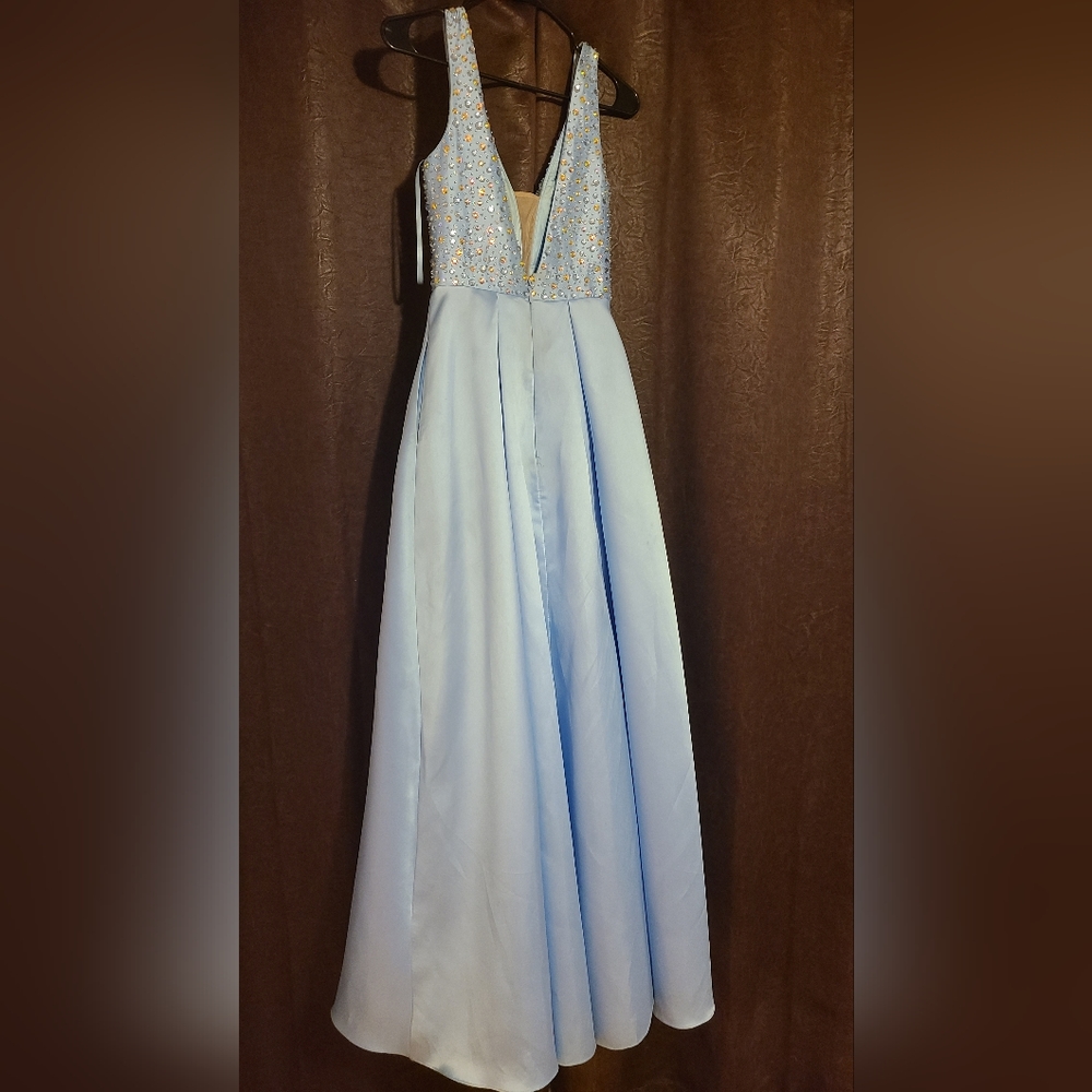 B.darlin blue dress - Picture 2 of 3